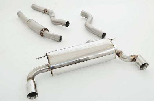 Friedrich Motorsport 76mm Duplex-Anlage Edelstahl