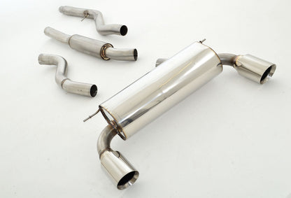 Friedrich Motorsport 76mm Duplex-Anlage Edelstahl