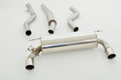 Friedrich Motorsport 76mm Duplex-Anlage Edelstahl
