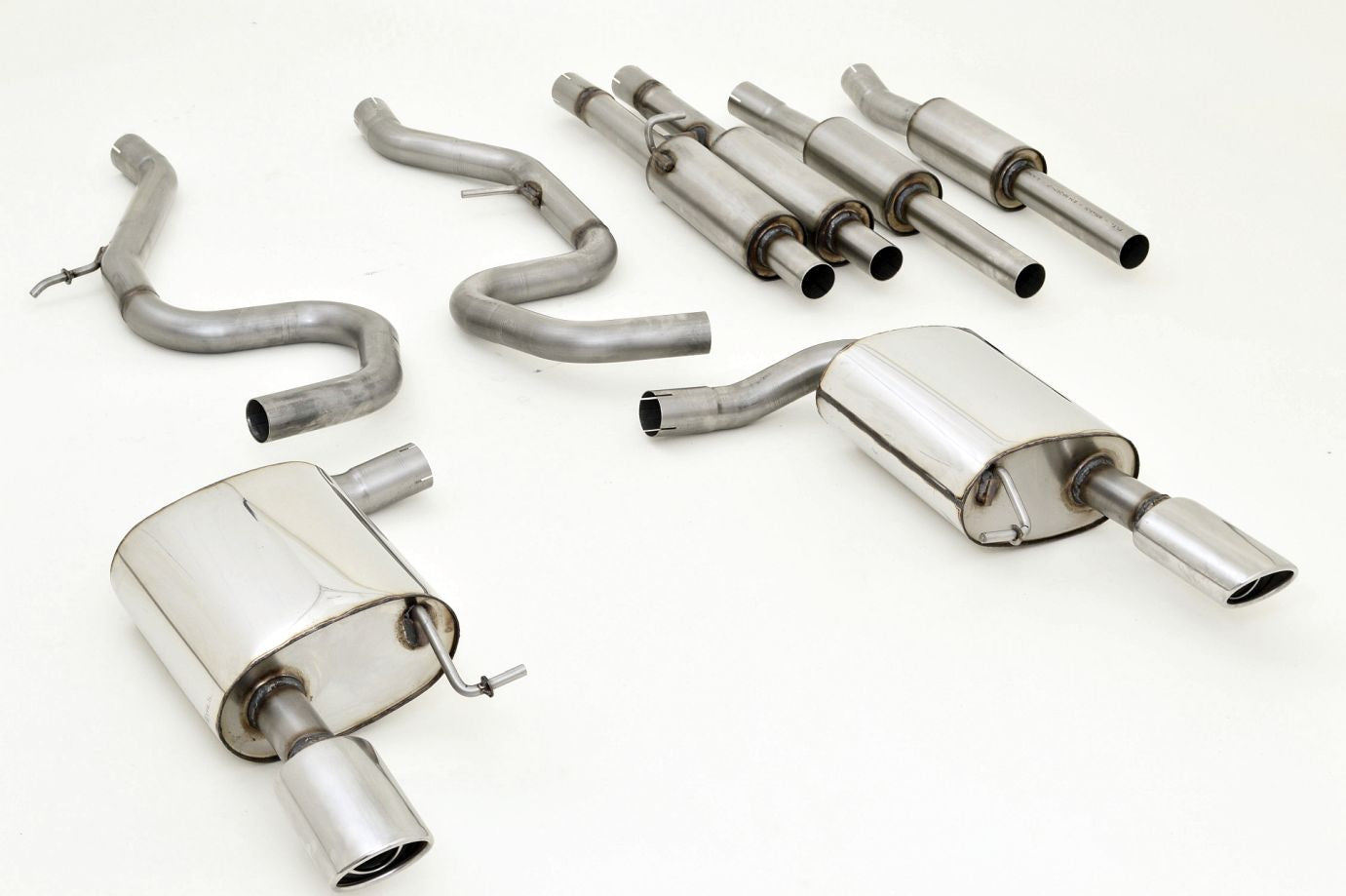 Friedrich Motorsport 2x55mm Duplex-Anlage VW CC