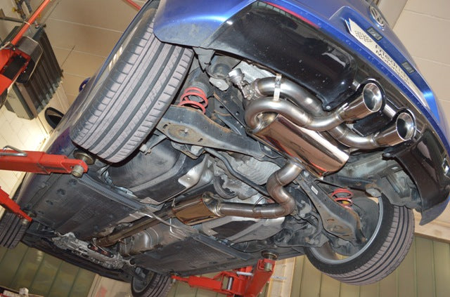 Friedrich Motorsport 76mm Duplex-Anlage mit Klappensteuerung VW Golf VI R Allrad
