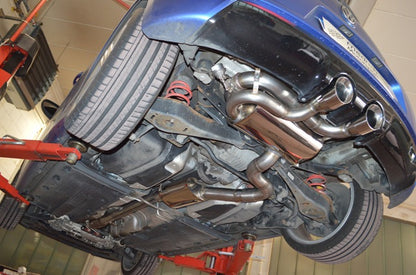 Friedrich Motorsport 76mm Duplex-Anlage mit Klappensteuerung VW Golf VI R Allrad