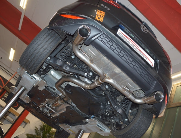 Friedrich Motorsport 76mm Duplex-Anlage Edelstahl