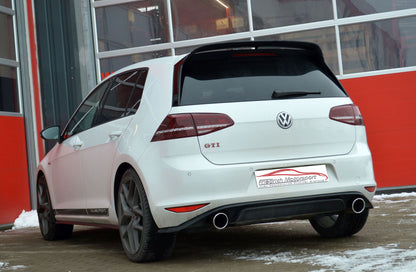 Friedrich Motorsport 76mm Duplex-Anlage VW Golf VII GTI Clubsport