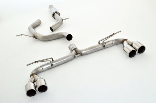 Friedrich Motorsport 76mm Duplex-Anlage Edelstahl