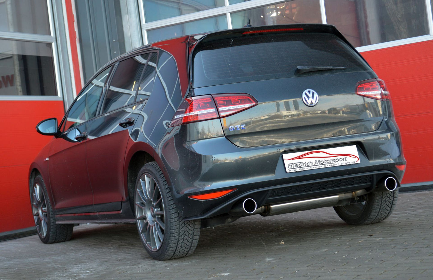 Friedrich Motorsport Gruppe A Duplex-Anlage VW Golf VII GTE