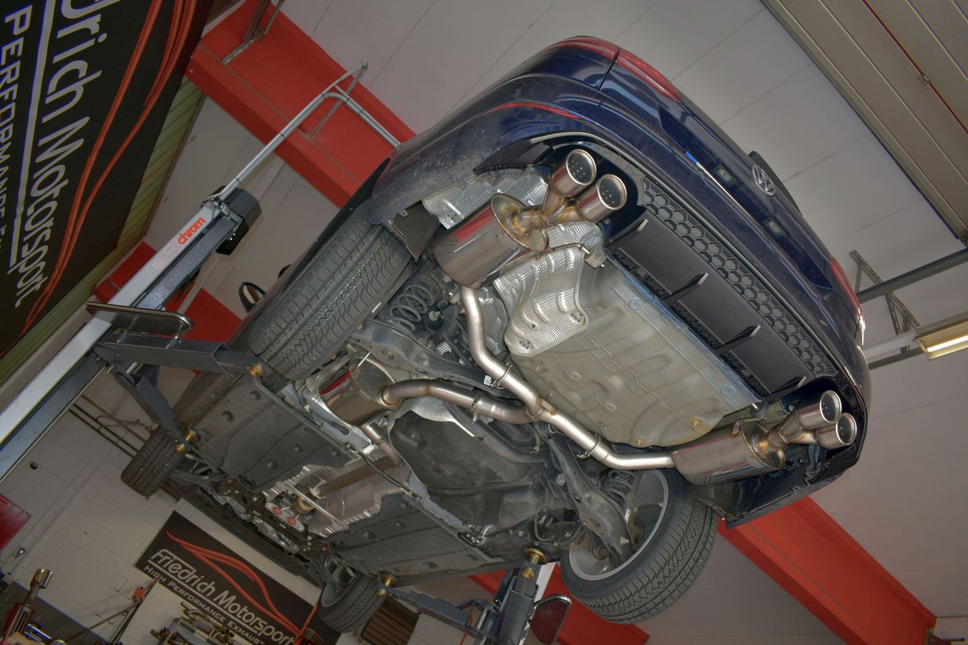 Friedrich Motorsport Gruppe A Duplex-Anlage VW Golf VII Variant