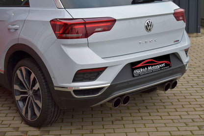 Friedrich Motorsport 76mm Duplex-Anlage VW T-ROC 4motion