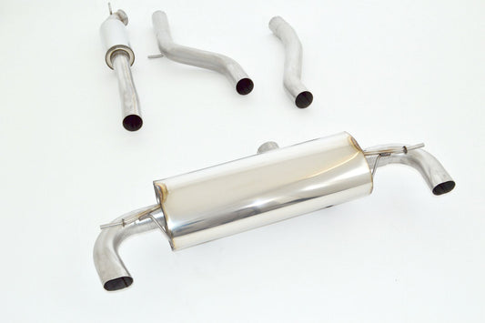Friedrich Motorsport 76mm Duplex-Anlage Edelstahl