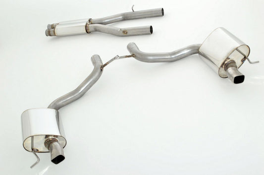Friedrich Motorsport 2x76mm Duplex-Anlage Edelstahl