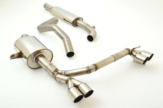 Friedrich Motorsport 3 Zoll (76mm) Duplexanlage Renault Megane III Grandtour (Typ Z)  inkl. GT