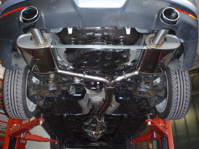 Friedrich Motorsport 3 Zoll (76mm) Duplexanlage Mazda 6 MPS