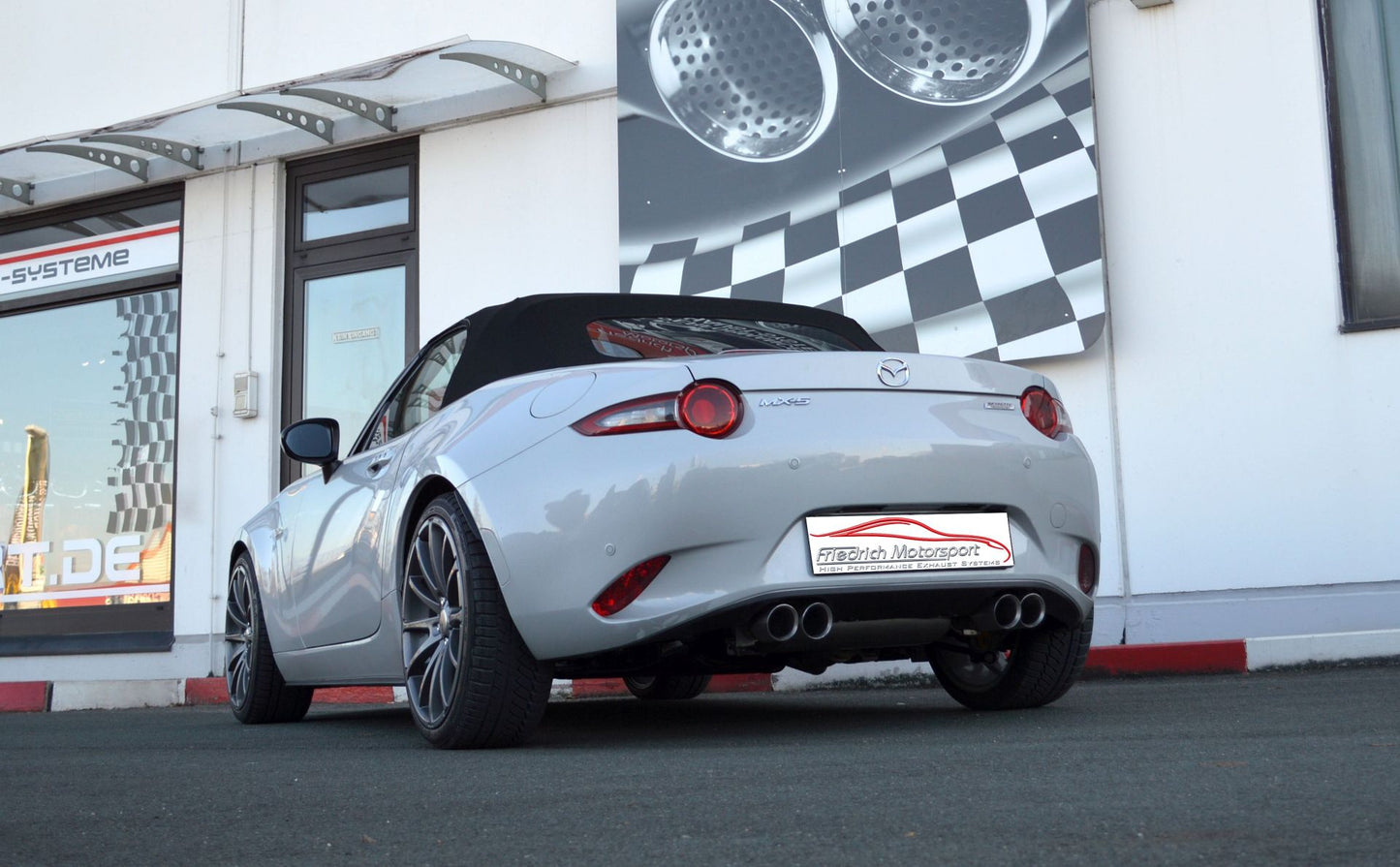 Friedrich Motorsport Gruppe A Duplex-Anlage Mazda MX-5 ND Roadster