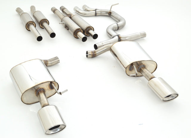 Friedrich Motorsport 2x55mm Duplex-Anlage Skoda Superb 3T