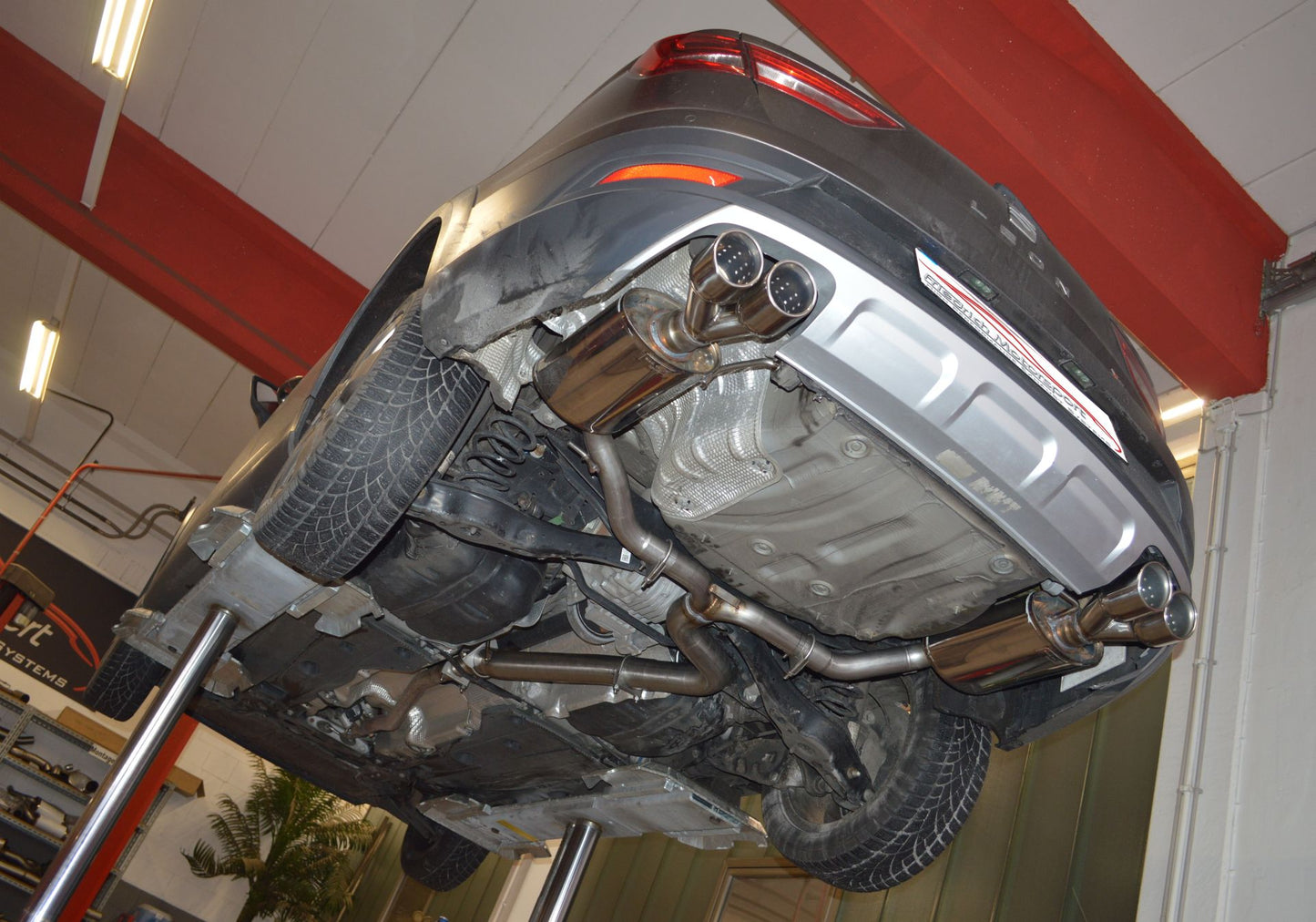 Friedrich Motorsport 76mm Duplex-Anlage Seat Leon 5F ST X-PERIENCE