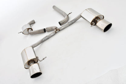 Friedrich Motorsport 76mm Duplex-Anlage Edelstahl