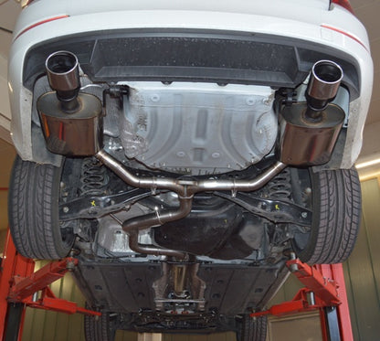 Friedrich Motorsport 76mm Duplex-Anlage Edelstahl