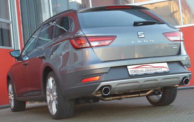 Friedrich Motorsport 76mm Duplex-Anlage Seat Leon 5F ST X-PERIENCE
