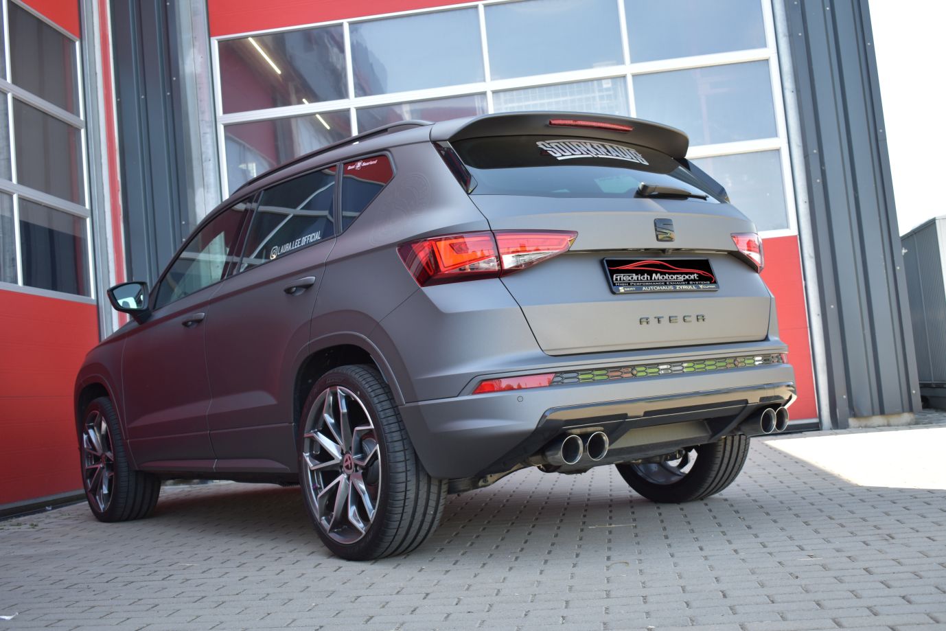 Friedrich Motorsport 76mm Duplex-Anlage Seat Ateca Allrad inkl. FR