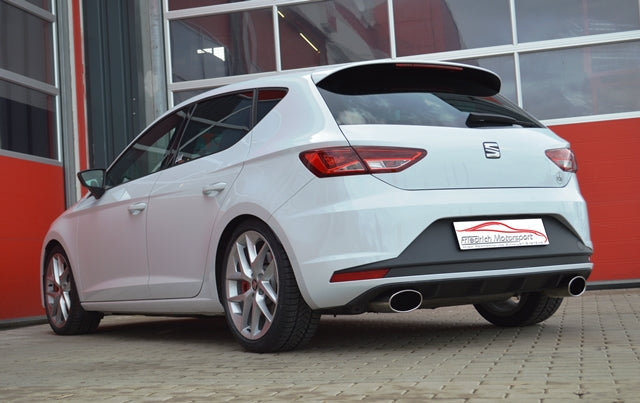 Friedrich Motorsport 76mm Duplexanlage Seat Leon 5F Cupra