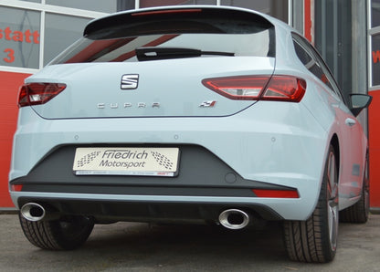 Friedrich Motorsport 76mm Duplexanlage Seat Leon 5F Cupra
