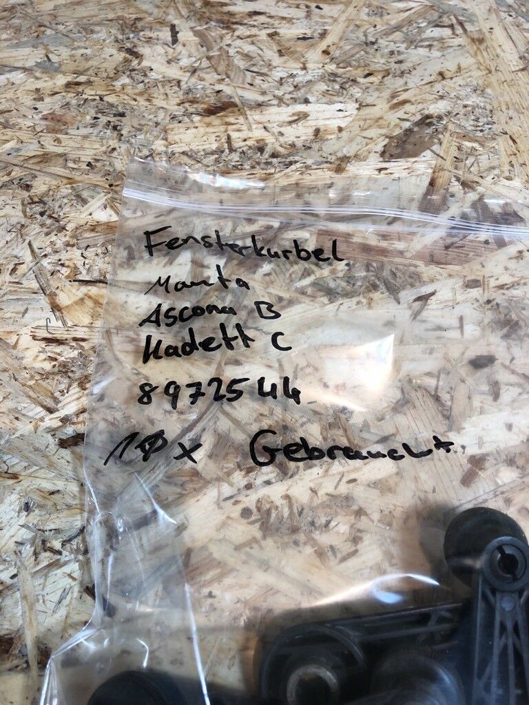 Opel Manta Ascona B Kadett C Fenster Kurbel gebraucht Original GM