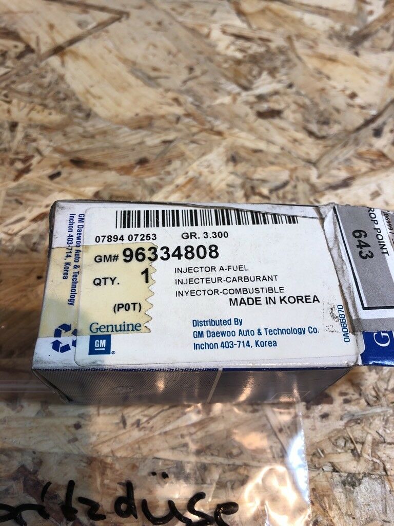 Chevrolet Daewoo Einspritzdüse NEU Original GM