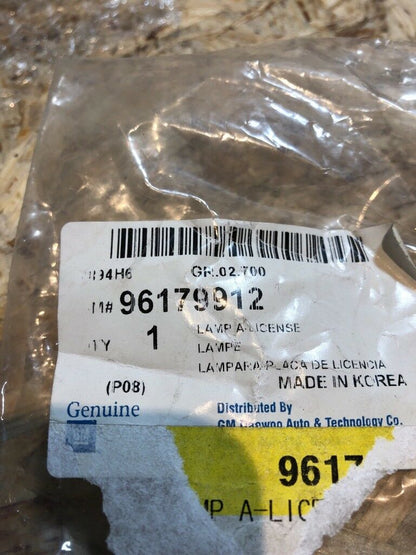 Daewoo Nexia Kennzeichen Beleuchtung NEU Original GM