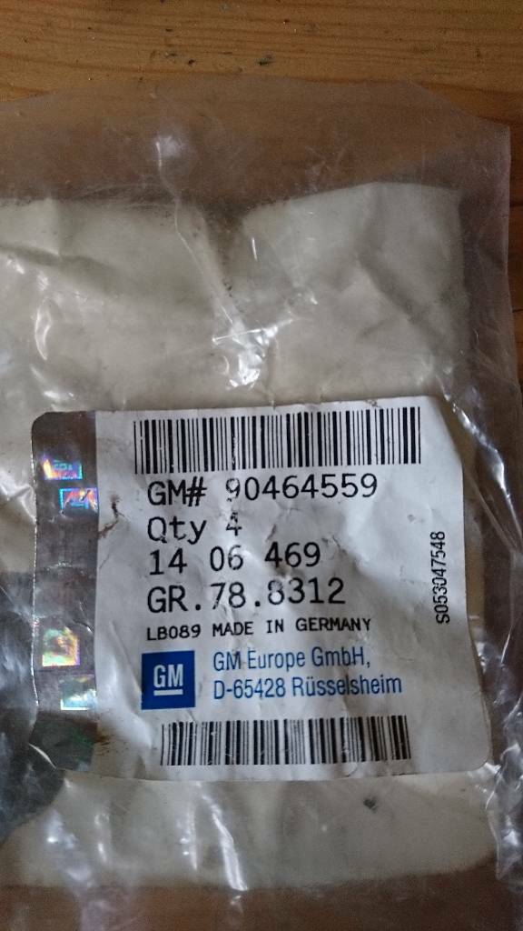 Corsa C Vectra B Schieber Stoßstange neu original GM