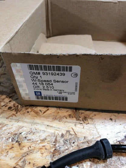 Opel Vivaro A.B.S Sensor Vorne NEU Original GM