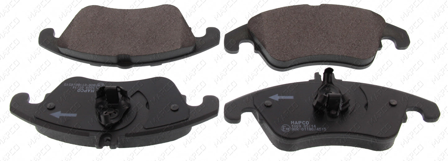 MAPCO Bremsbelagsatz, Scheibenbremse Vorderachse  6861