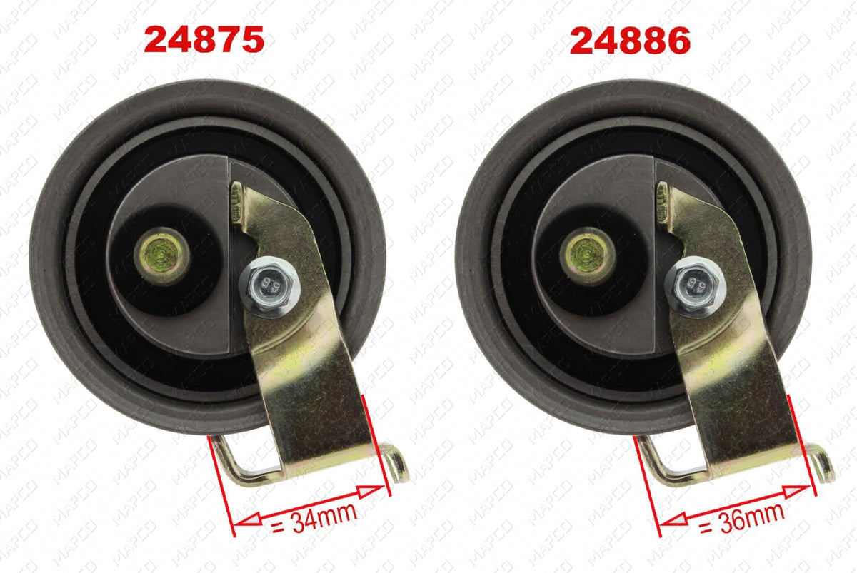 MAPCO Spannrolle, Zahnriemen 24875
