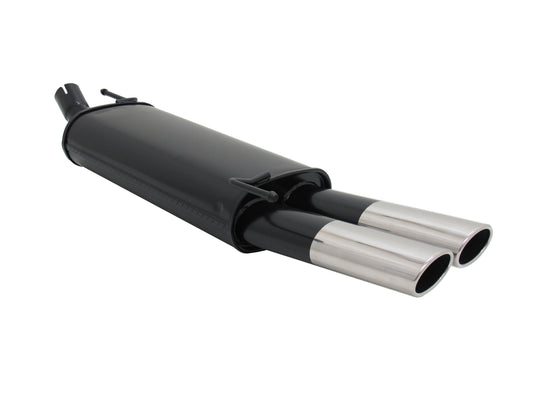 Novus Sportauspuff für VW Golf 3 / Golf 4 Cabrio 2x85/58mm AM-Design