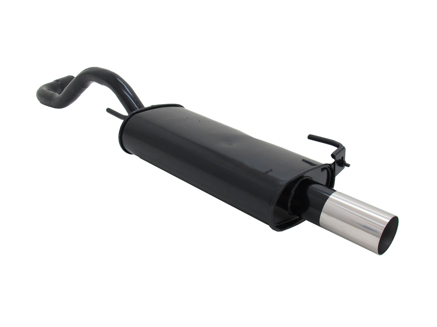 Novus Sportauspuff für VW Polo 4 6N / 6N2 1x76mm RL-Design