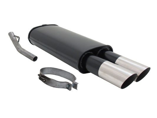 Novus Sportauspuff für Opel Vectra A 2x76mm MS-Design