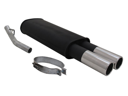 Novus Sportauspuff für Opel Vectra A 2x76mm