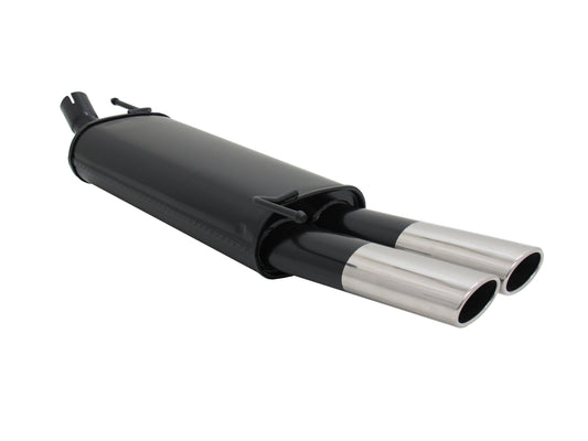 Novus Sportauspuff für Ford Fiesta MK6 JH / JD 2x85/58mm AM-Design