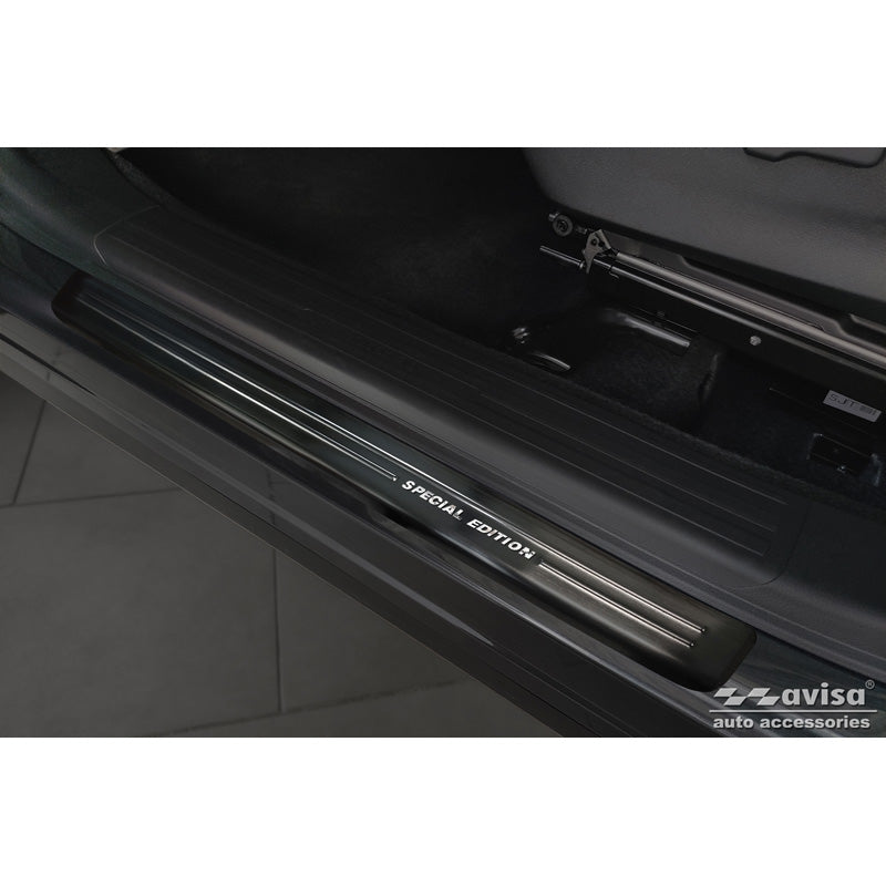 Schwarz Edelstahl Einstiegsleisten passend für Subaru Forester (SK) 2018- - 'Special Edition' - 4-teilig