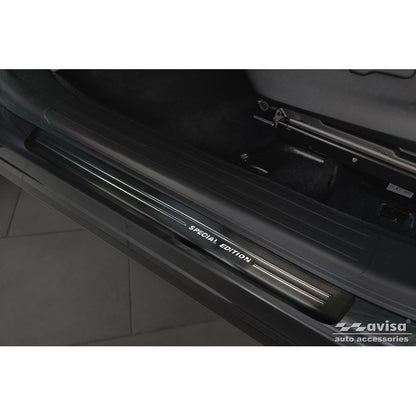 Schwarz Edelstahl Einstiegsleisten passend für Subaru Forester (SK) 2018- - 'Special Edition' - 4-teilig