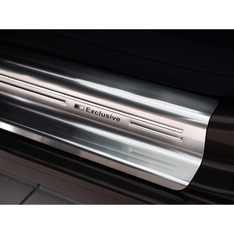 Edelstahl Einstiegsleisten passend für Volkswagen Touran 2006-2015 - 'Exclusive' - 4-teilig