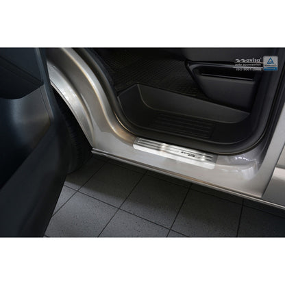 Edelstahl Einstiegsleisten passend für Volkswagen Transporter T6 2015- & FL 2019- 'Special Edition' - 2-teilig