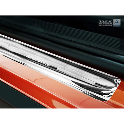 Edelstahl Einstiegsleisten passend für Volkswagen T-Roc 2017-2022 & Facelift 2022- - 'Sportline' - 4-teilig