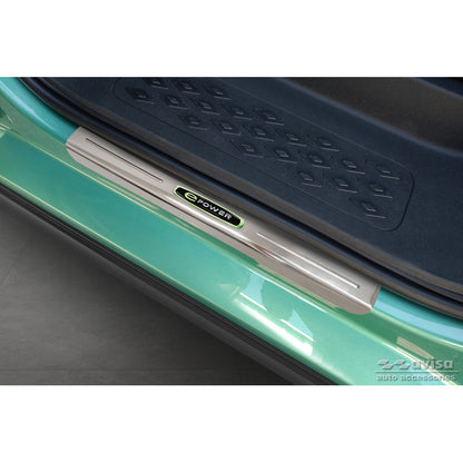 Edelstahl Einstiegsleisten passend für Volkswagen ID.Buzz 2022- 'E-Power' - 2-teilig