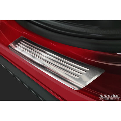 Edelstahl Einstiegsleisten passend für Hyundai Tucson (NX4E) 2020- 'Lines' - 2-teilig (Hintertüren)