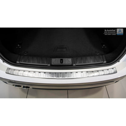 Edelstahl Heckstoßstangenschutz passend für Jaguar F-Pace 2016-2020 & FL 2020- 'Ribs'