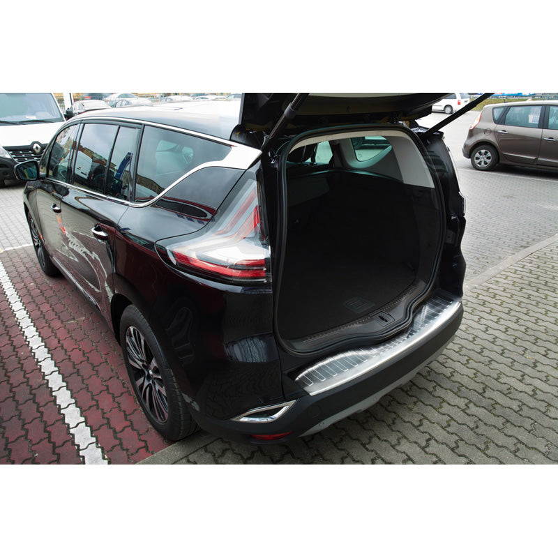 Edelstahl Heckstoßstangenschutz passend für Renault Espace 2015- exkl. Initiale Paris 2020- 'Ribs'