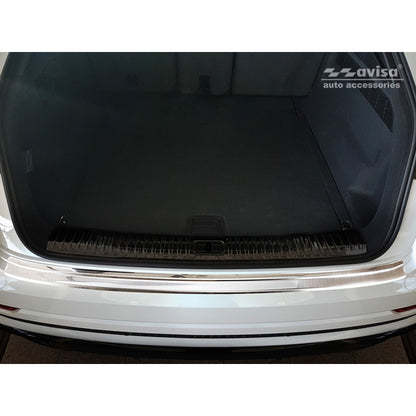 Edelstahl Heckstoßstangenschutz passend für Audi Q8 2018-