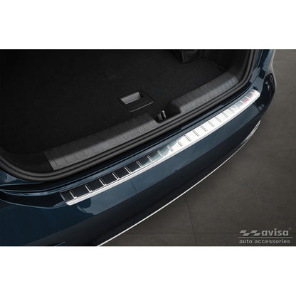 Edelstahl Heckstoßstangenschutz passend für Audi A3 (8Y) Sportback 2020- 'Ribs'