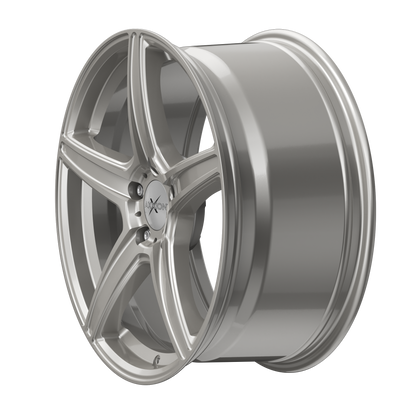 AXXION Felge AX7 Solid Titanium Silber matt lackiert