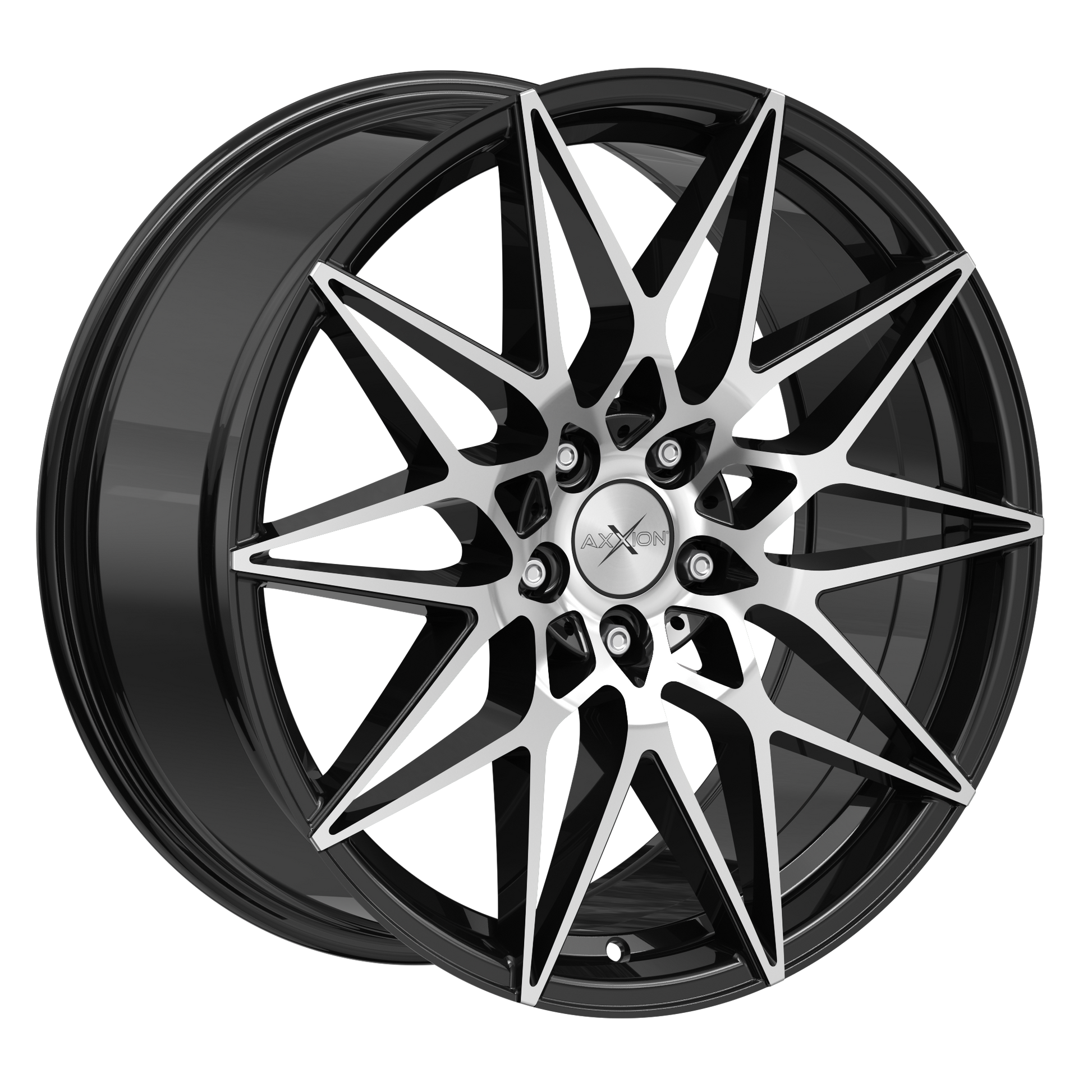 AXXION Felge AX9 Schwarz Hochglanzpoliert